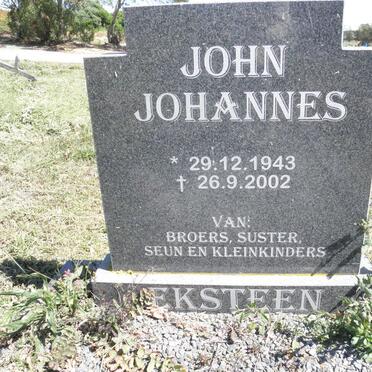 EKSTEEN John Johannes 1943-2002