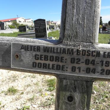 ERASMUS Pieter William Bosch 1923-2006