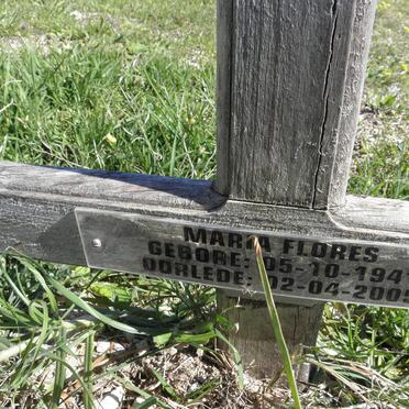 FLORES Maria 1941-2005