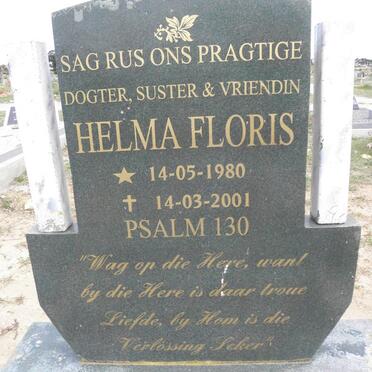 FLORIS Helma 1980-2001