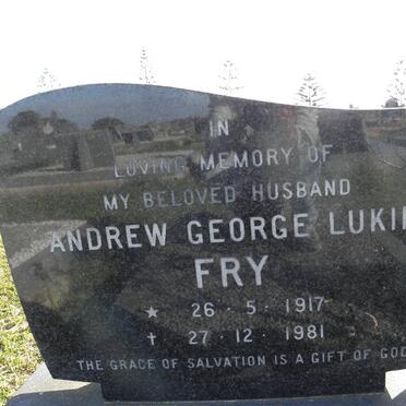 FRY Andrew George Lukin 1917-1981