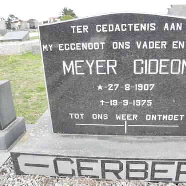 GERBER Meyer Gideon 1907-1975 &amp; Louisa Helen 1905-1984