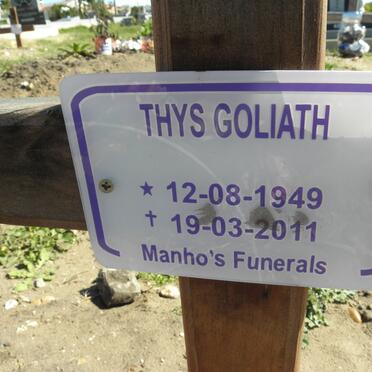 GOLIATH Thys 1949-2011