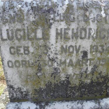 HENDRICKS Lucille 1934-1951