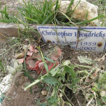 HENDRICKS Christopher 1959-2002