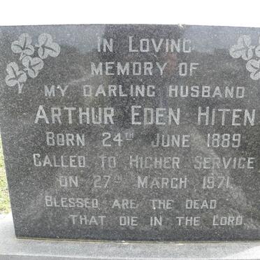 HITEN Arthur Eden 1889-1971