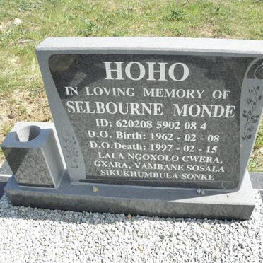 HOHO Selbourne Monde 1962-1997