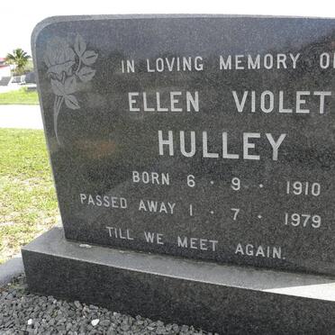 HULLEY Ellen Violet 1910-1979