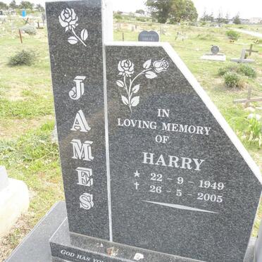 JAMES Harry 1949-2005
