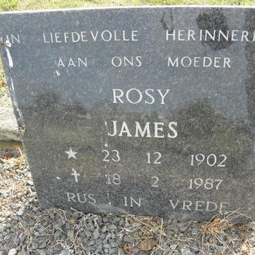JAMES Rosy 1902-1987