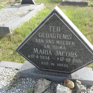JACOBS Maria 1934-1986