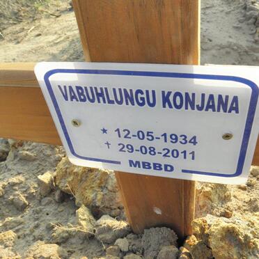 KONJANA Vabuhlungu 1934-2011