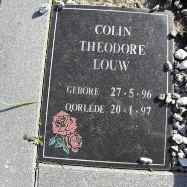 LOUW Colin Theodore 1996-1997