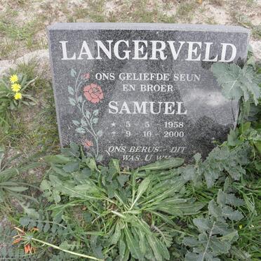 LANGERVELD Samuel 1958-2000