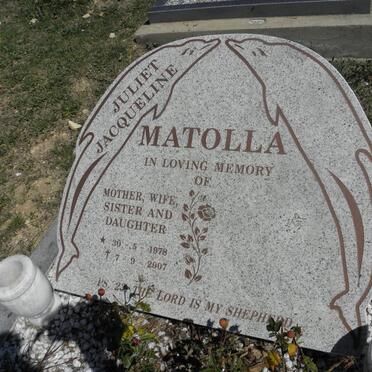 MATOLLA Juliet Jacqueline 1978-2007