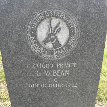 McBEAN G. -1942