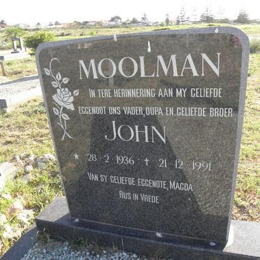 MOOLMAN John 1936-1991