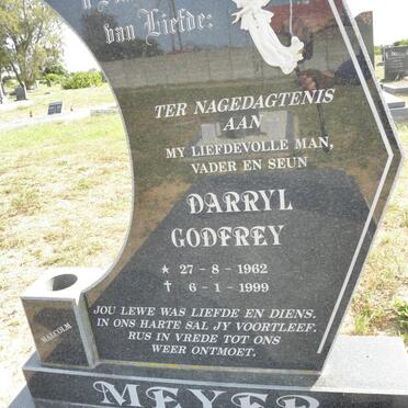 MEYER Darryl Godfrey 1962-1999