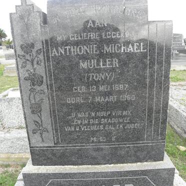 MULLER Anthonie Michael 1887-1960