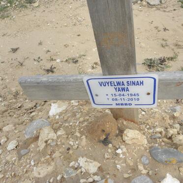 YAWA Vuyelwa Sinah 1945-2010