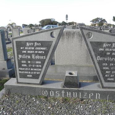 OOSTHUIZEN Willem Tobias 1899-1970 &amp; Dorothea Maria 1892-1978