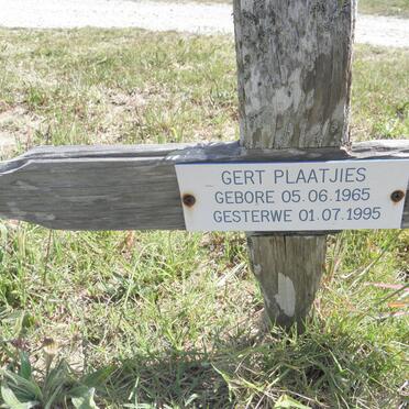 PLAATJIES Gert 1965-1995