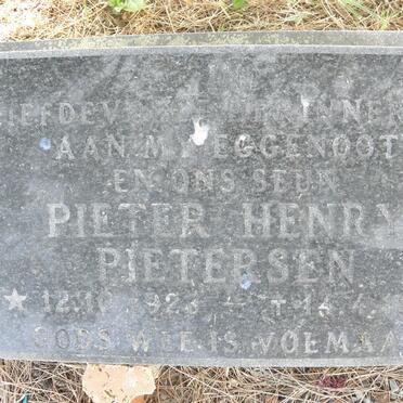 PIETERSEN Pieter Henry 1923-1984