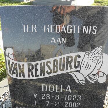 RENSBURG Dolla, van 1923-2002