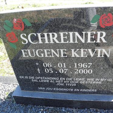 SCHREINER Eugene Kevin 1967-2000