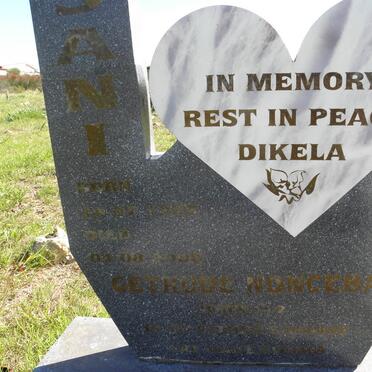 SANI Gertrude Nonceba 1928-2000