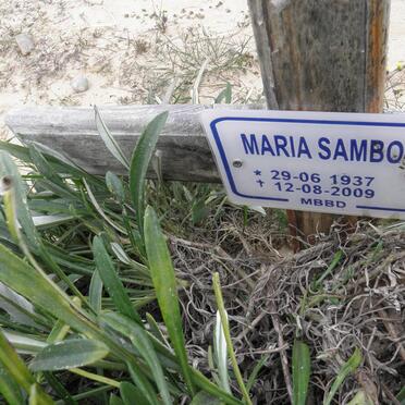 SAMBO Maria 1937-2009