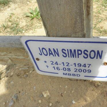 SIMPSON Joan 1947-2009