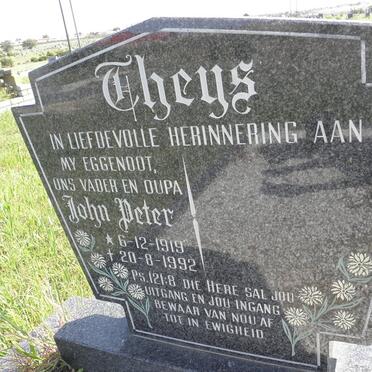 THEYS John Peter 1919-1992