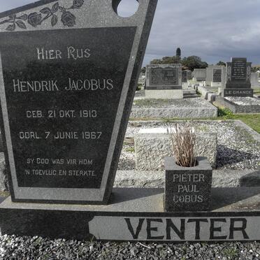 VENTER Hendrik Jacobus 1913-1967
