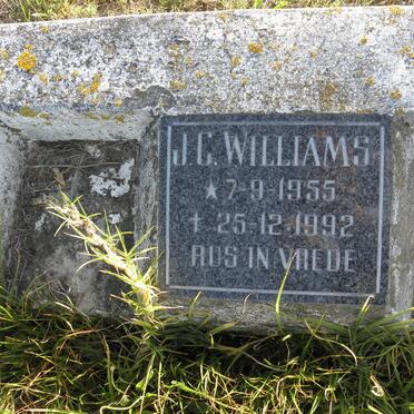 WILLIAMS J.C. 1955-1992