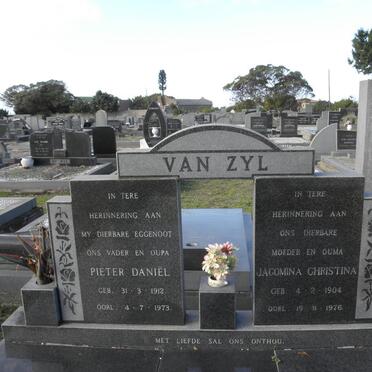 ZYL Pieter Daniël, van 1912-1973 &amp; Jacomina Christina 1904-1976