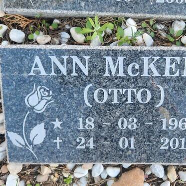 MCKEEN Ann nee OTTO 1965-2016