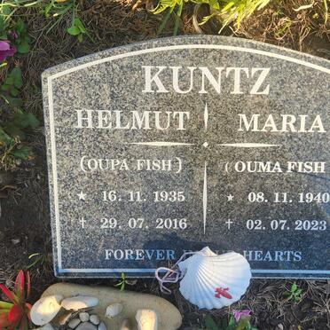 KUNTZ Helmut 1935-2016 & Maria 1940-2023
