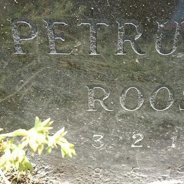 ROOS Petrus J. 1940-1941
