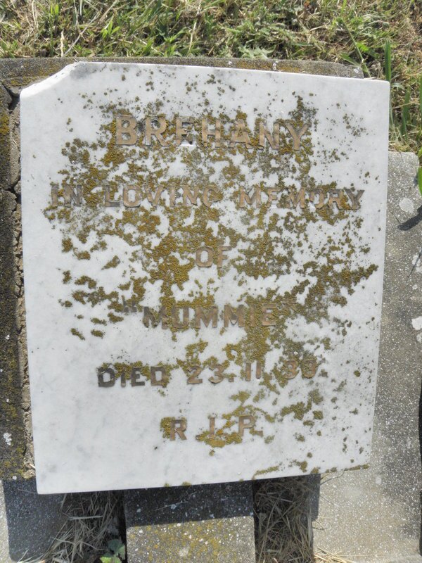 BREHANY Maria Margaret -1933