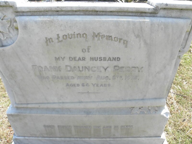 PERRY Frank Dauncey -1936