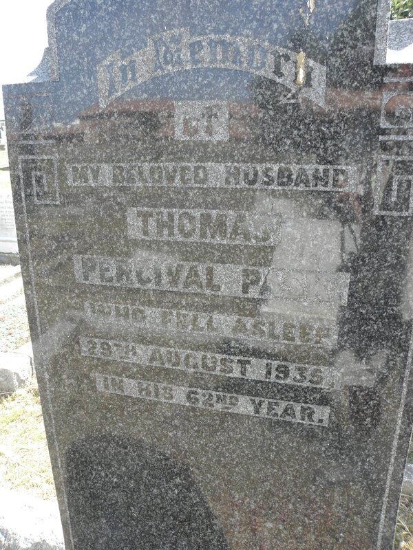 PASK Thomas Percival -1935