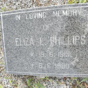 PHILLIPS Eliza P. 1915-1980