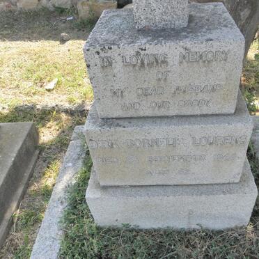 LOURENS Dirk Cornelis -1948