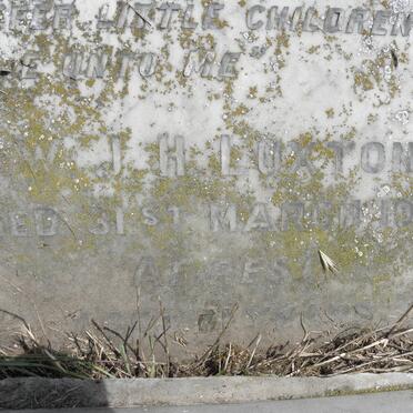 LUXTON  W.J.H. -1936