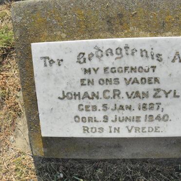ZYL Johan C.R., van 1887-1940