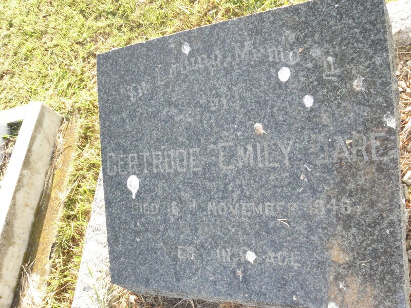 DARE Gertrude Emily -1949