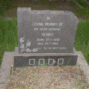 DODD Henry 1880-1966