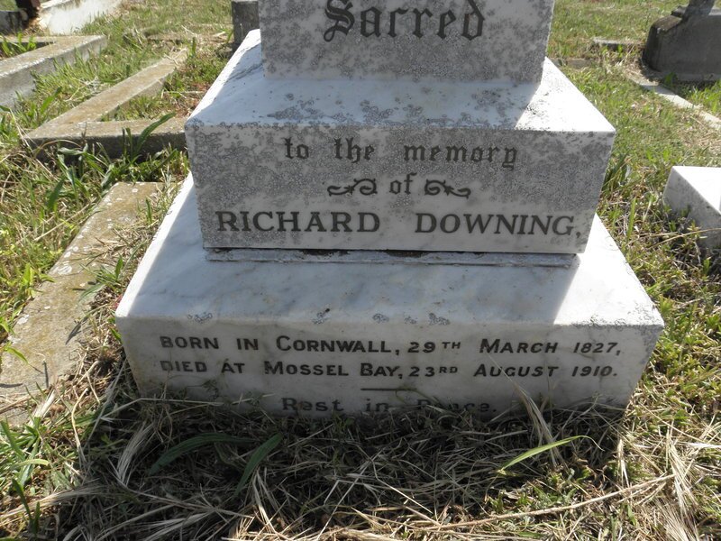 DOWNING Richard 1827-1910