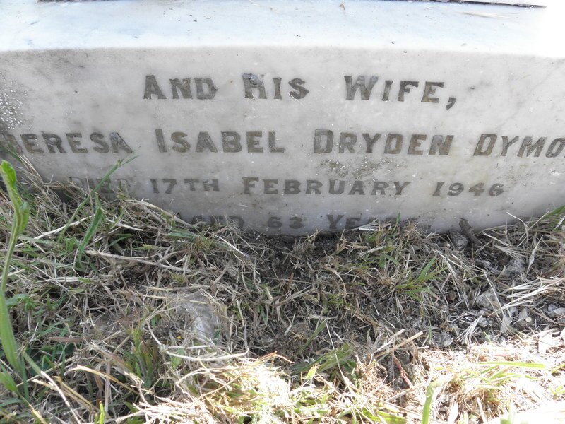 DYMOND Theresa Isabel Dryden -1946